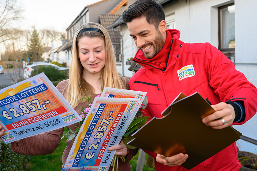 Gewinnen mit der Deutschen Postcode Lotterie